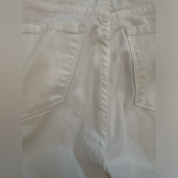 Mott + Bow Mercer Mom Jeans in White Size 26 - Picture 8 of 9